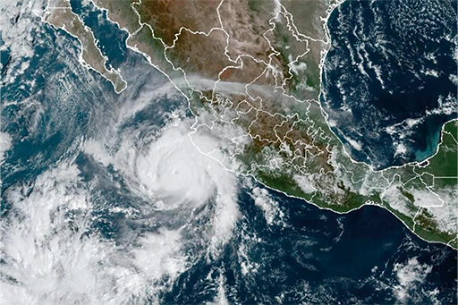 Riesgos de huracanes en México